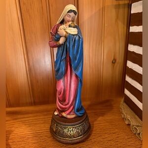 Mother's Kiss Musical Figurine with Base